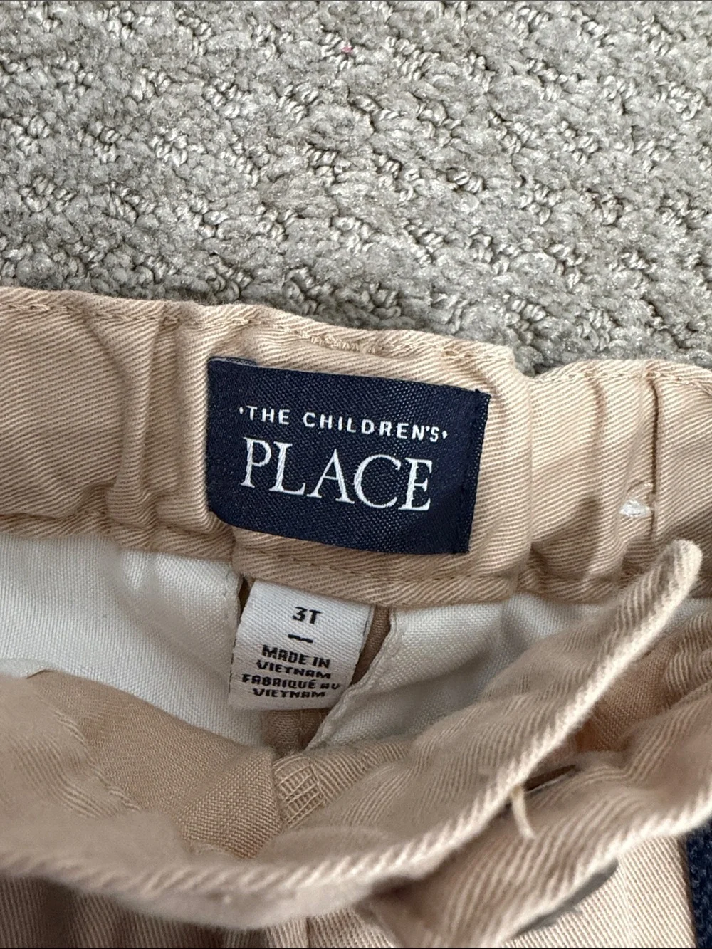 The Childrens Place beige chino